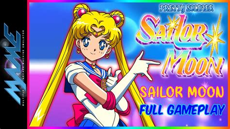 Pretty Soldier Sailor Moon: Sailor Moon - Full Gameplay [MAME/ARCADE ...