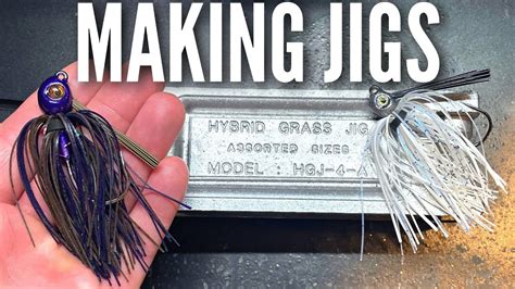 How to Make Jigs with the Do-It Molds Hybrid Grass Jig Mold - YouTube