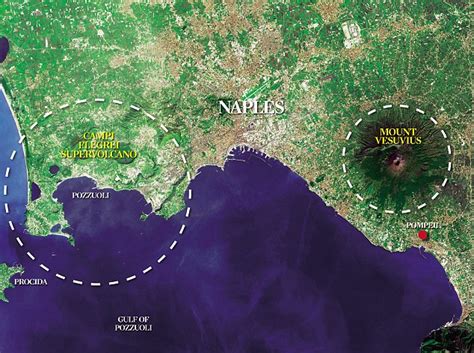 Vesuvius's big daddy supervolcano Campi Flegrei near Naples threatens ...