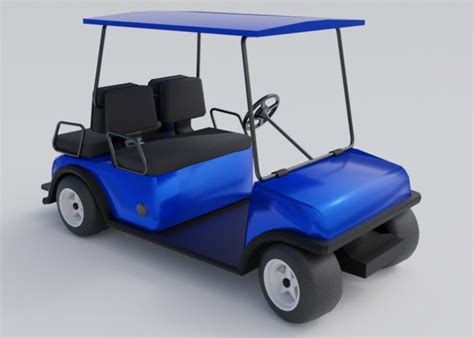 Golf Cart 3D Models for Download | TurboSquid