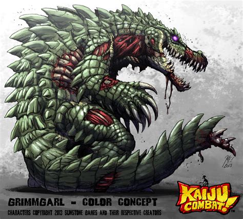 Kaiju Combat (Monsters fighting) | Test Your Might