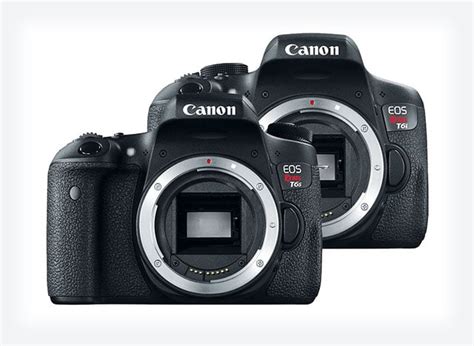 Canon Rebel T6s and T6i Unveiled: 24.2MP Entry-Level DSLRs with Two ...