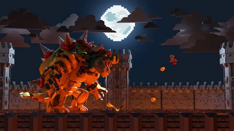 Mario VS Bowser LEGO STYLE