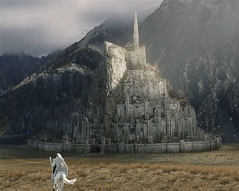 Minas Tirith HD Wallpaper