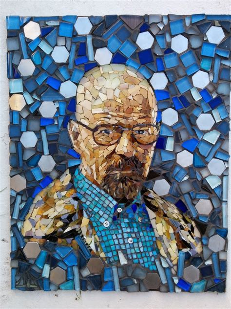 Joseph And Sons Mosaics Artwork: Walter White | Original Mosaic | Famous People Art