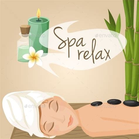 Woman on Spa Procedure | Spa masaje relajante, Imágenes de masajes, Logotipo de masaje