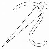 Sewing Needle Emoji coloring Page  ColouringPages sketch template