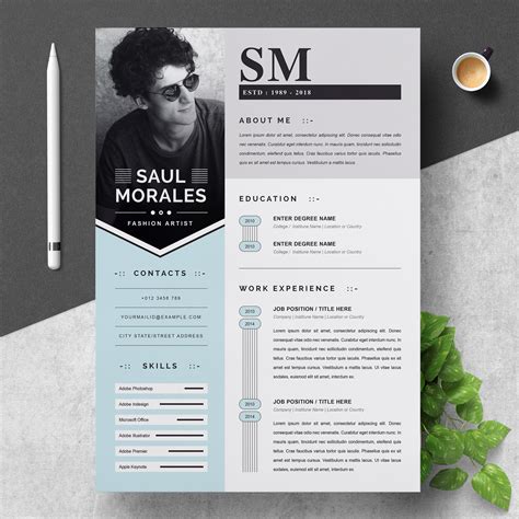 Modern Cv Design Templates