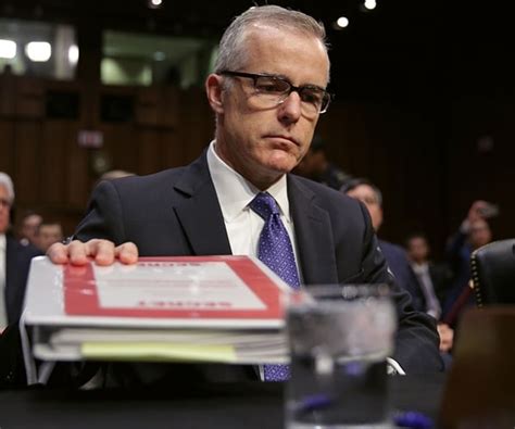 Deputy FBI Director Andrew McCabe's Testimony Raises More Questions ...