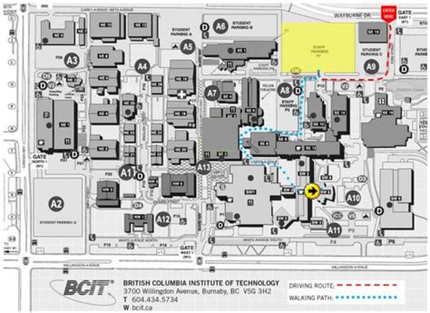 BCIT Campus Map – Institute of Power Engineers