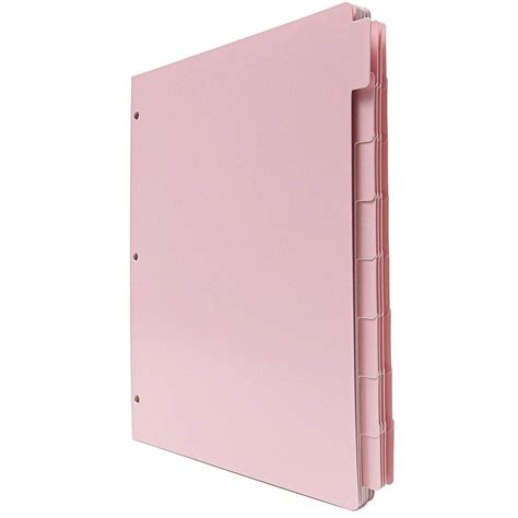 Binder Dividers with Tabs, Pink (12 Sets) - Walmart.com - Walmart.com