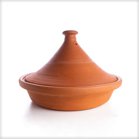 * DAMAGED * Luksyol Clay pot for cooking - Handmade tagine pot moroccan for cooking - Lead free ...