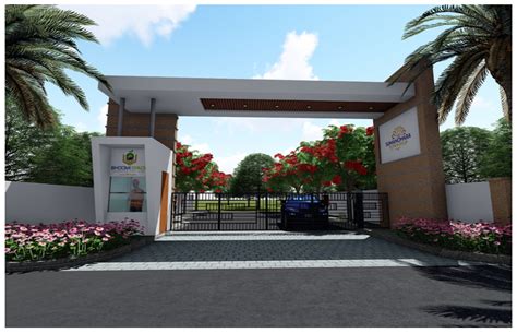 Modern Entrance Gate Design For Township