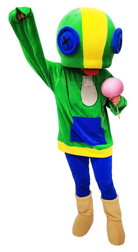 Leon by Brawl Stars Mascot Costume, Adult Mascot Costume, Party Mascot ...