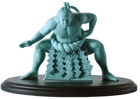 The fifty eighth Yokozuna Chiyonofuji Verdigris Specification Model 1/8 ...