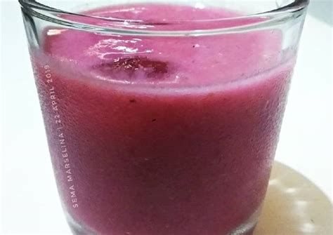 Resep Jus Buah Kemang + Delima oleh Anfizha Kitchen - Cookpad