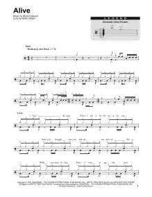 Alive by Pearl Jam Sheet Music for Drums Transcription at Sheet Music Direct