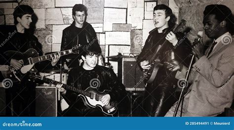 Beatles at the Cavern Club Picture at the Beatles Story Editorial Photo ...