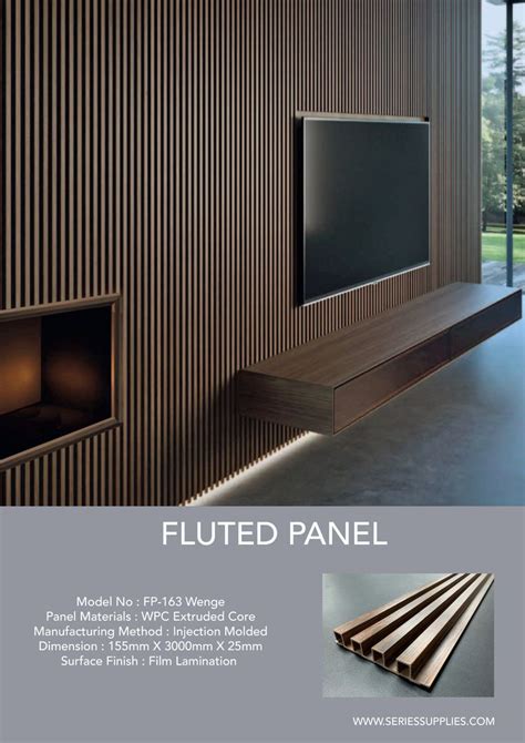 WENGE SLAT WALL PANEL | Feature wall living room, Feature wall design ...