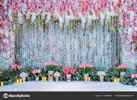 Wedding Flowers Background