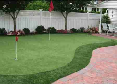 Backyard Putting Green Designs