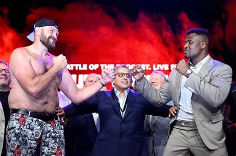 How can you watch Tyson Fury vs Francis Ngannou? Live stream, time, undercard and price of fight ...