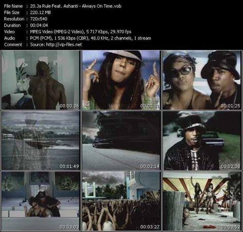 Ja Rule Feat. Ashanti - Always On Time - Download High-Quality Video(VOB)