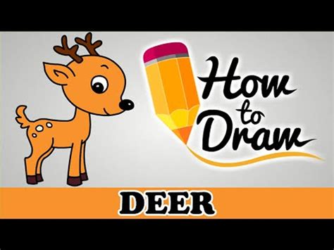 Deer Drawing For Kids