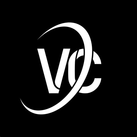 VC logo. V C design. White VC letter. VC letter logo design. Initial ...