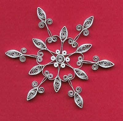 Quilled Snowflake Patterns