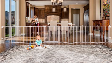 Regalo 192-Inch Super Wide Adjustable Baby Gate and Play Yard, 4-In-1 ...