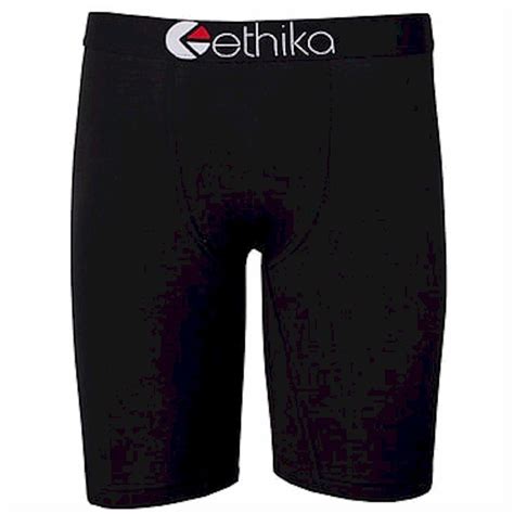 Ethika Men's The Staple Fit Black Out Boxer Brief Underwear | JoyLot.com