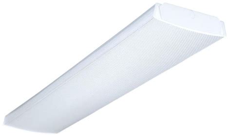 Replacement Wraparound Fluorescent Light Covers Lithonia Lighting 4 Ft ...