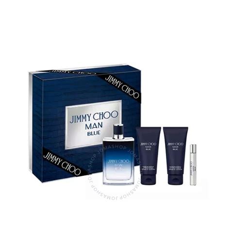 Jimmy Choo Men's Man Blue Gift Set Fragrances 3386460128858 - Jomashop