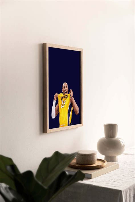 Kobe Bryant Digital Art Basketball Poster Digital Download - Etsy