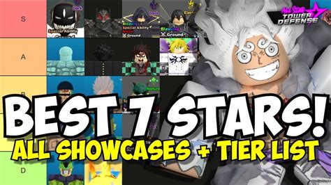 The New Best 7 Stars in ASTD! ( All 7 Stars Showcased & 7 Star Tier ...