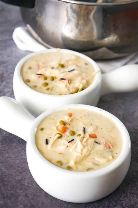 Creamy Turkey Soup with Rice - THIS IS NOT DIET FOOD