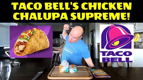 Taco Bell's Chicken Chalupa Supreme! - YouTube