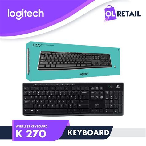 Keyboard Wireless Logitech - K270