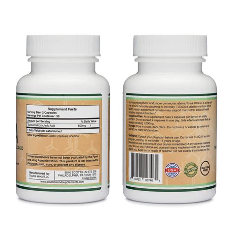 Tauroursodeoxycholic Acid 500mg 60 viên | BIETDUOC.NET