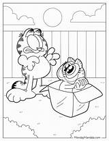 24 Garfield Coloring Pages Free PDF Printables sketch template