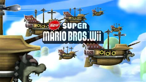 New Super Mario Bros. Wii - Airship theme (Remake) - YouTube