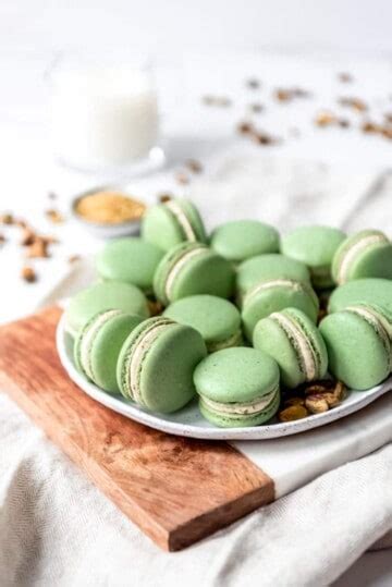 Pistachio Macarons - House of Nash Eats