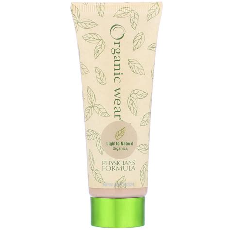 Physicians Formula, Organic Wear, Tinted Moisturizer, SPF 15, Light to ...