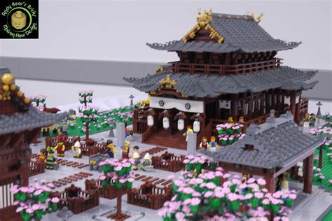 MOC: Zenko-ji Temple, Nagano, Japan - LEGO Town - Eurobricks Forums