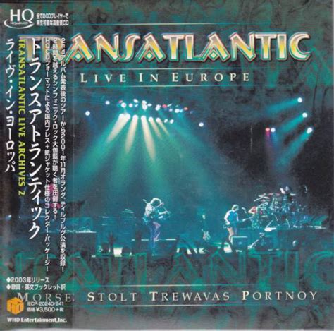 TransAtlantic – Live In Europe (2014, Papersleeve, CD) - Discogs