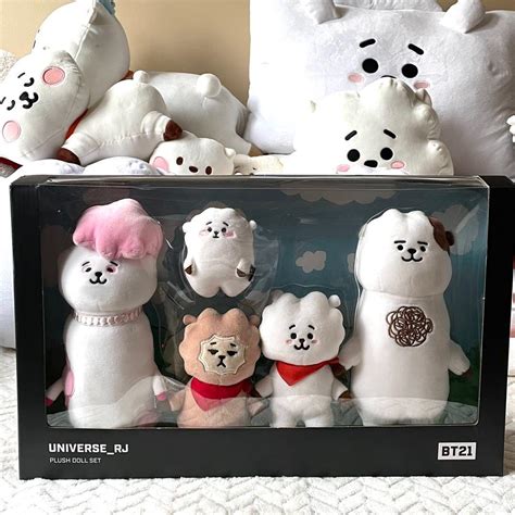 BT21 RJ Family Set, Hobbies & Toys, Memorabilia & Collectibles, K-Wave on Carousell