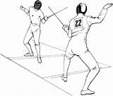 Fencing Coloring Pages Printable For Free Download sketch template