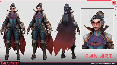 Vayne as Valorant Agent FAN ART — polycount