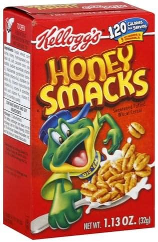 Honey Smacks Cereal - 1.13 oz, Nutrition Information | Innit